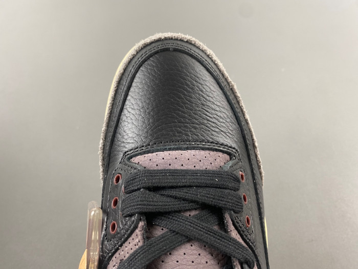 a ma maniere x air jordan 3 “black” fz4811-001