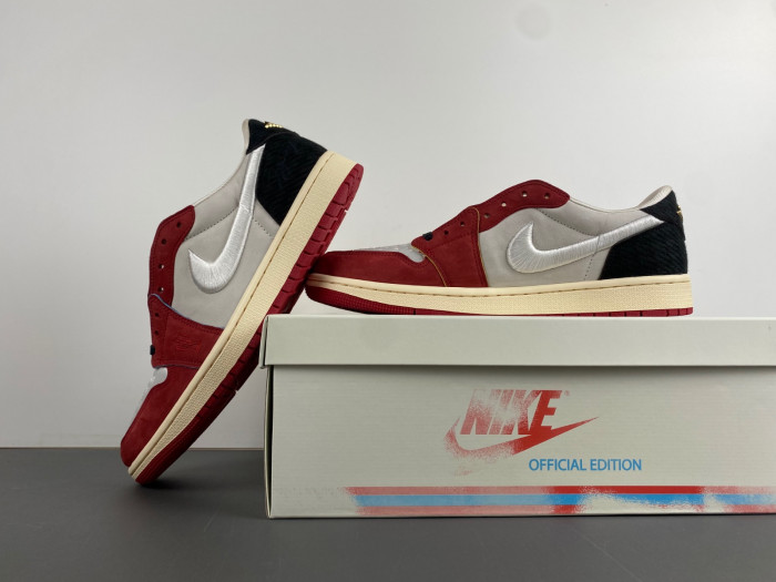 trophy room x air jordan 1 low “rookie card home”hv6157-100