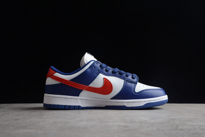 nike dunk low＂white and university red dd1503-119