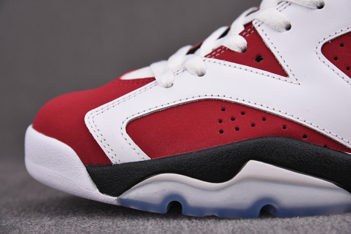 air jordan 6 retro "carmine" (2021)ct8529-106