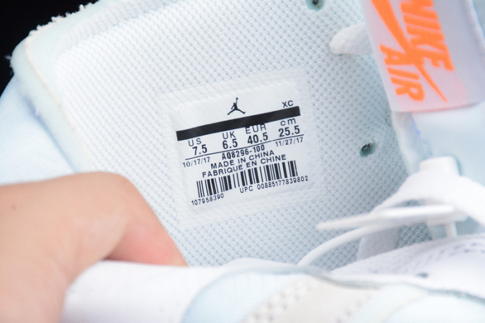 off-w x air jordan 1 retro euro aq0818-100