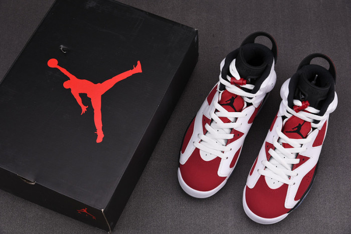 air jordan 6 retro "carmine" (2021)ct8529-106
